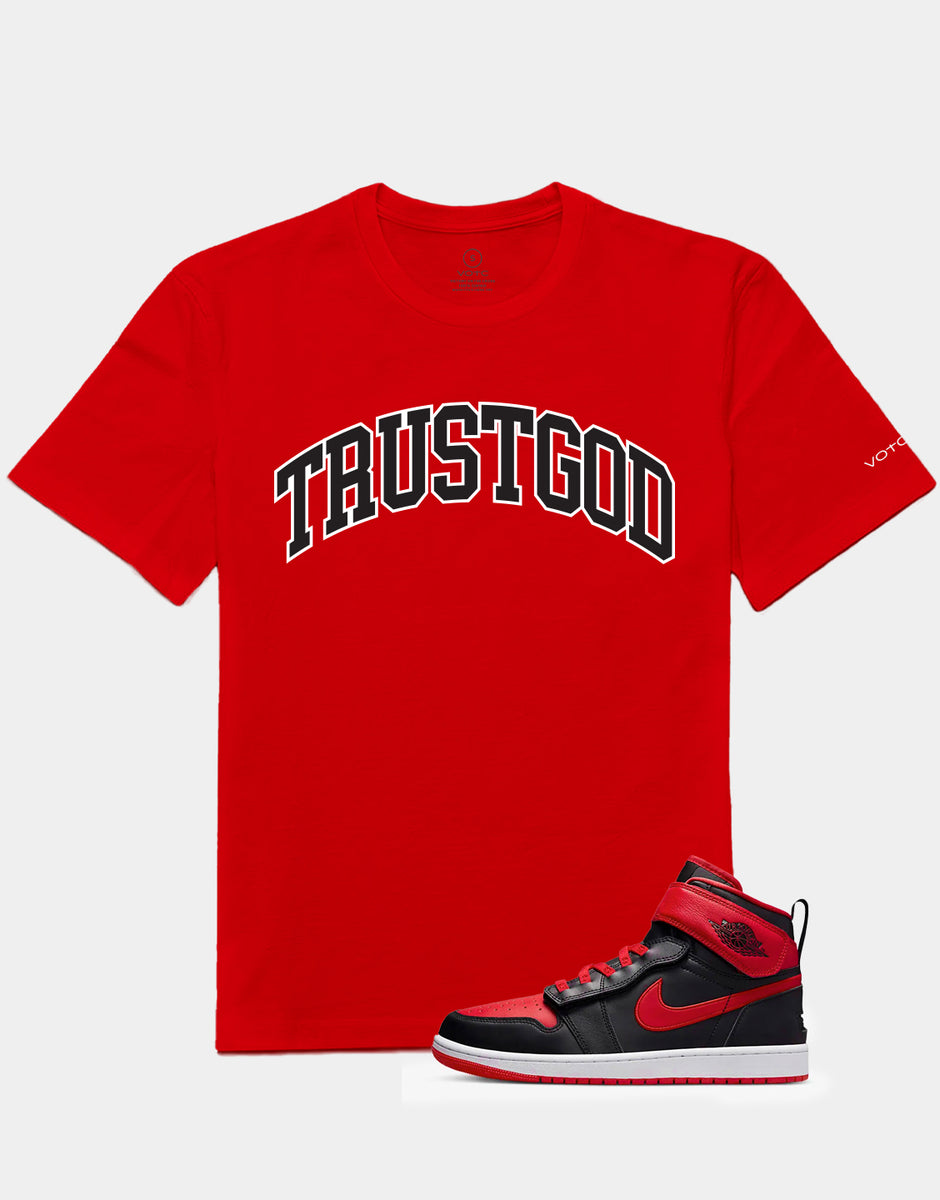 Discover the Sporty and Powerful Trust God Tee – VOTC Clothing