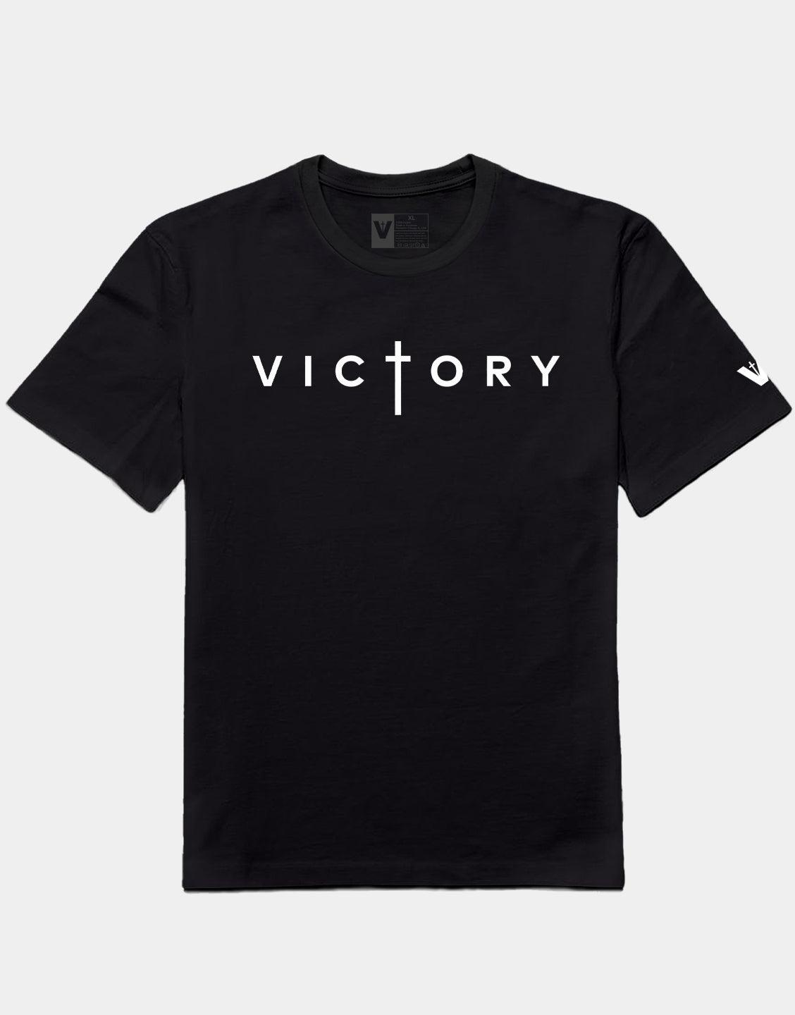 Victory Black Signature T Shirt - VOTC Clothing