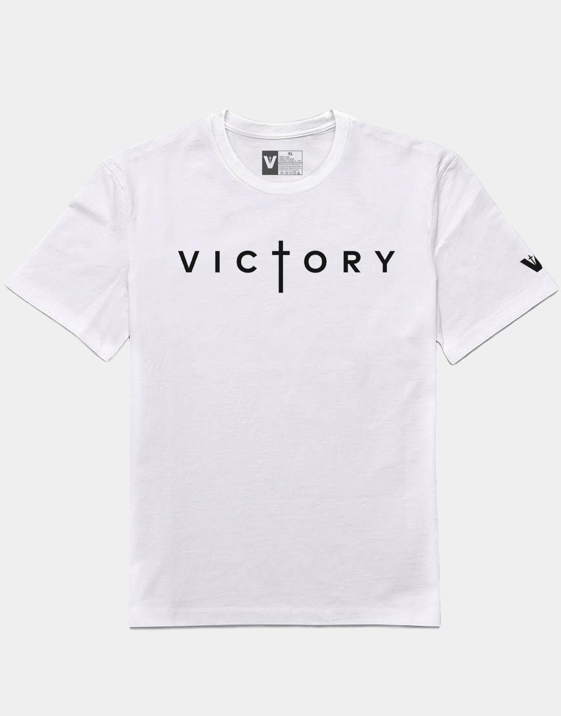 Victory White Signature T Shirt - VOTC Clothing