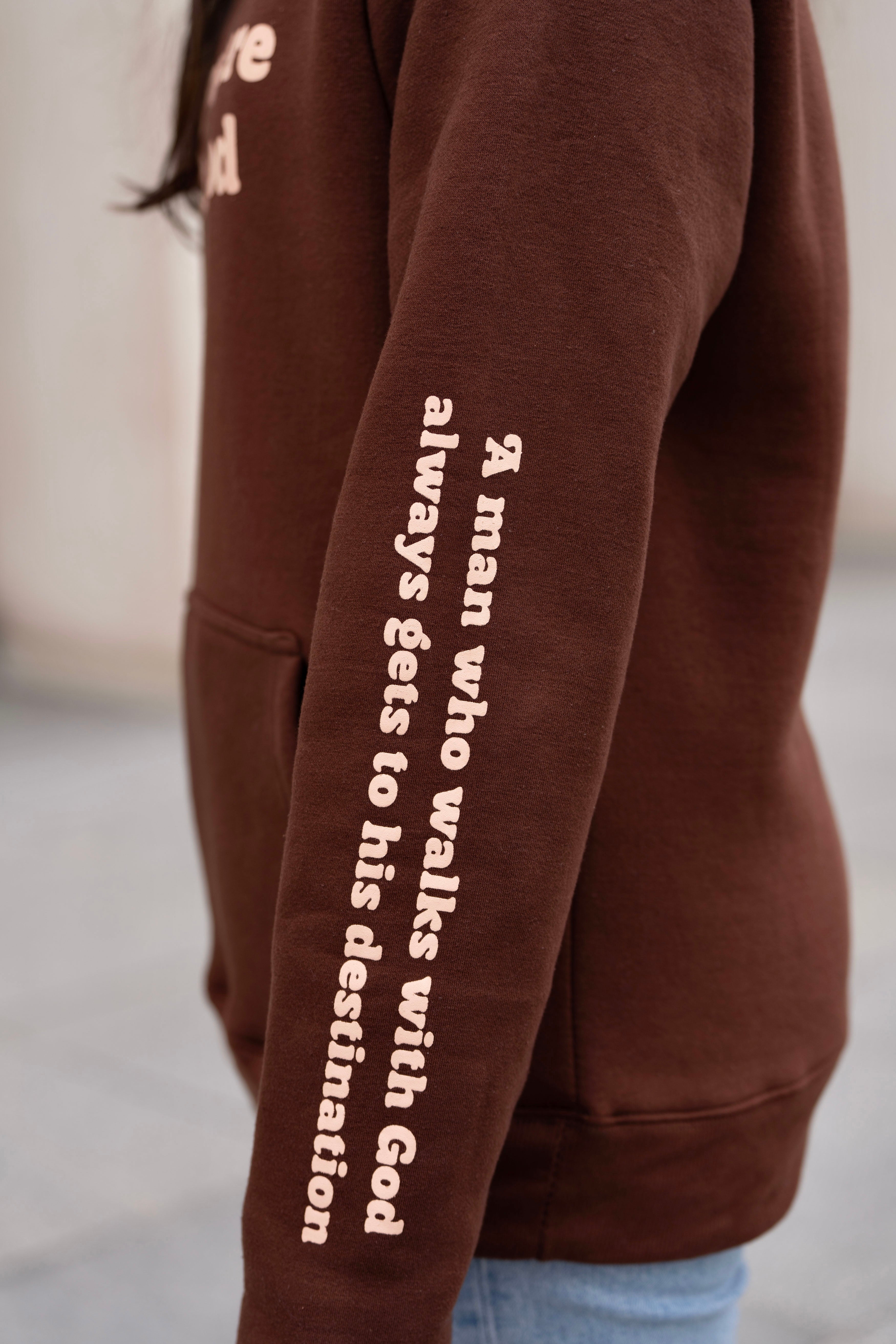 Anywhere with God 400gsm Heavyweight Hoodie