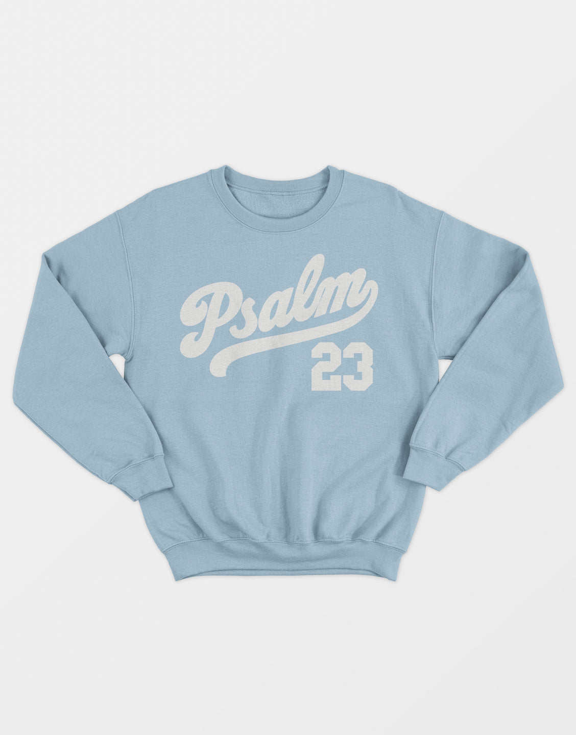 Psalm 23 Sweatshirt - Stone Blue