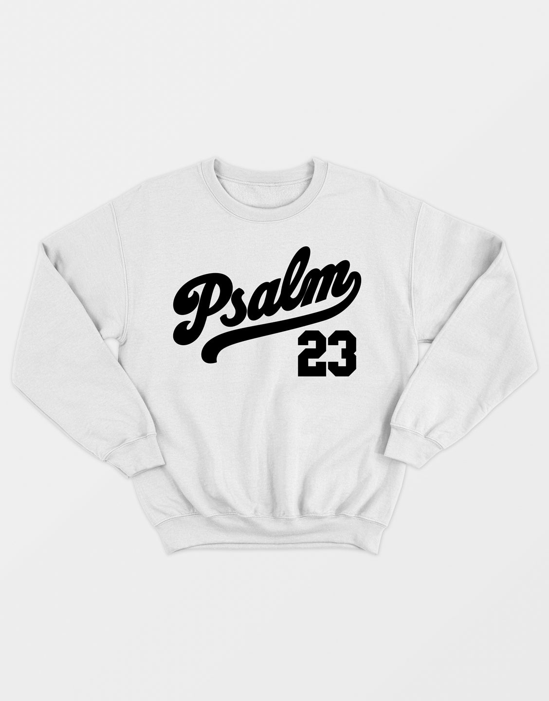 Psalm 23 Sweatshirt - Black Trio