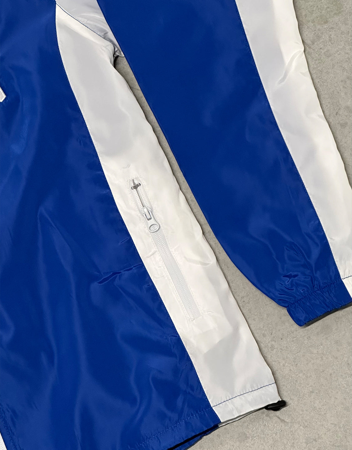 Trust God Windbreaker Zip-Up Jacket - Royal Blue - VOTC Clothing