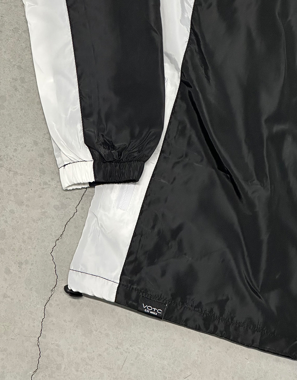 Trust God Windbreaker Zip-Up Jacket - Black - VOTC Clothing