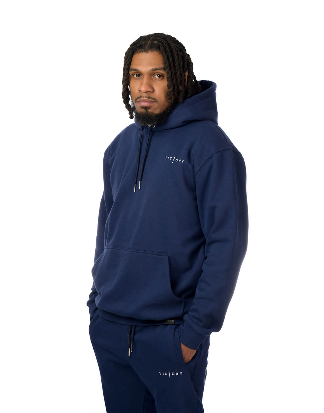 Victory Deluxe Jogger Full Set (Navy Blue)