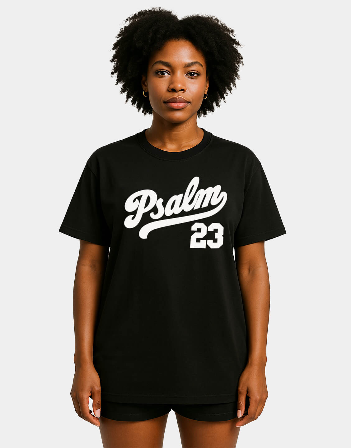 Psalm 23 Tee - Black