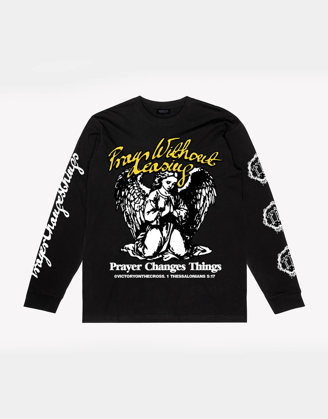 "PRAYER CHANGES THINGS" Premium Longsleeve Tee