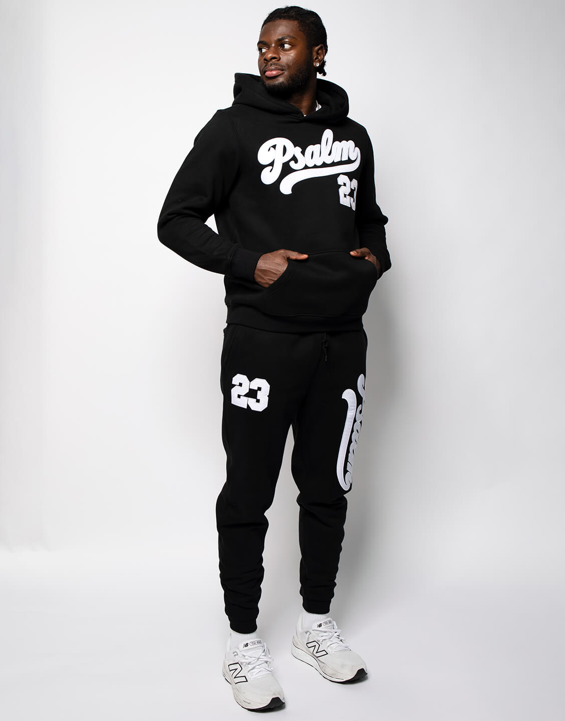 Salmo 23 SUDADERA JOGGER - NEGRO 
