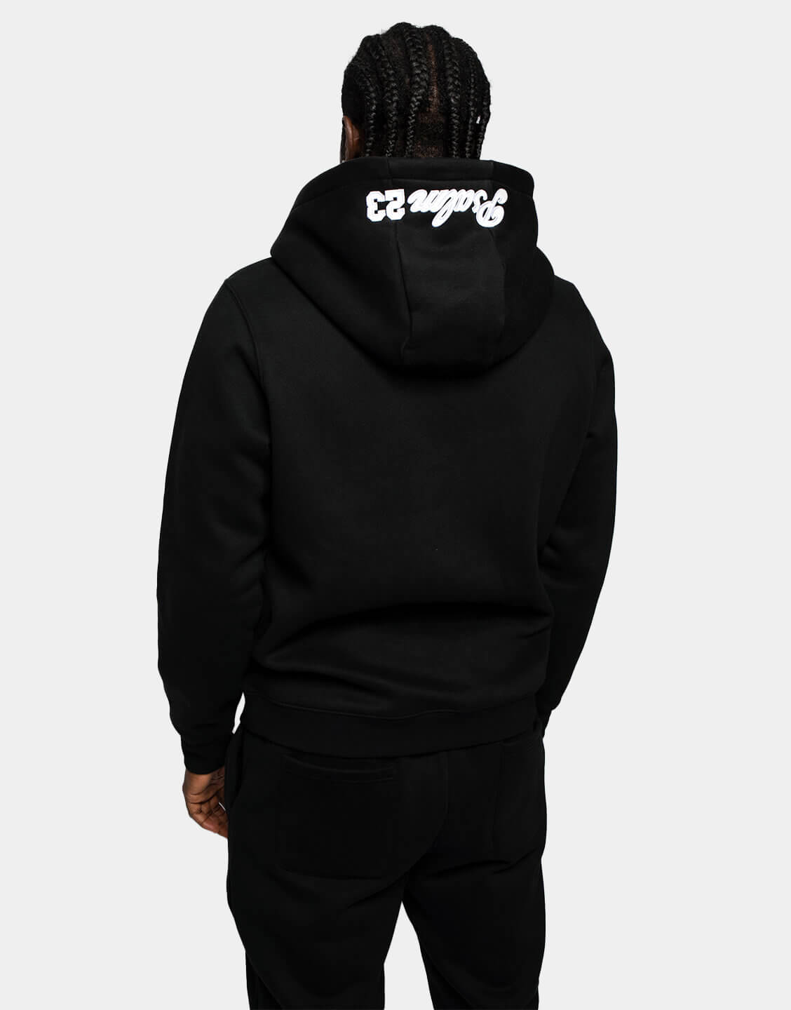 "PSALM 23" SIGNATURE HOODIE - BLACK