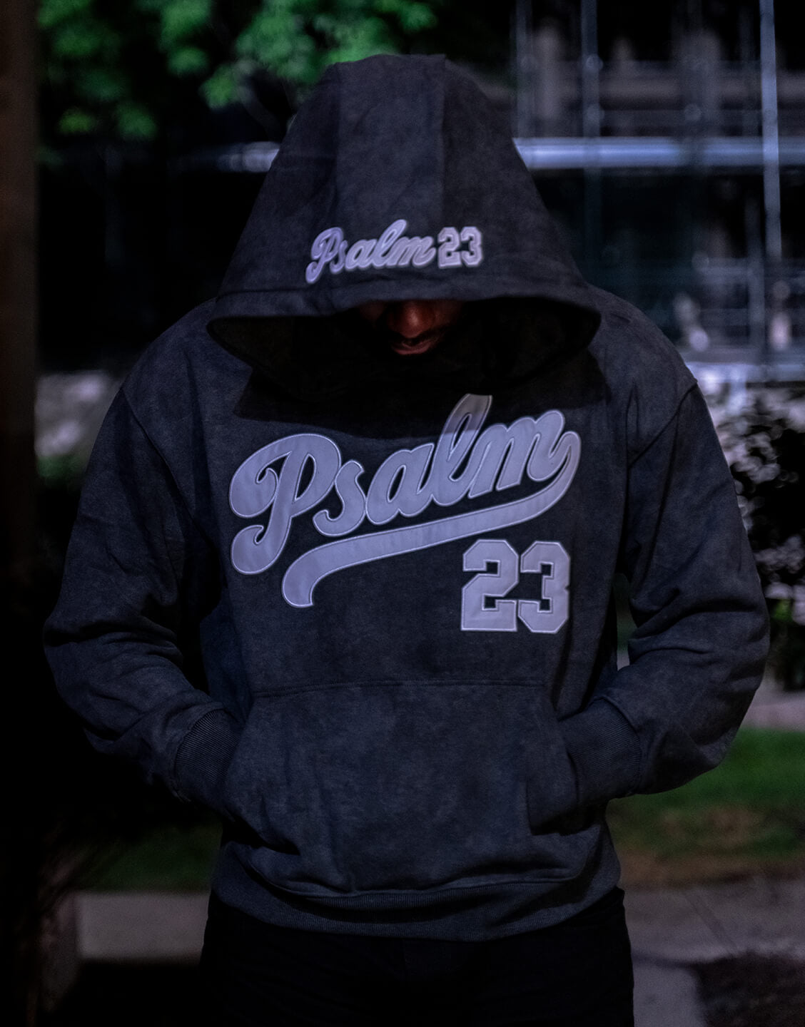 PREMIUM "PSALM 23" VINTAGE HOODIE