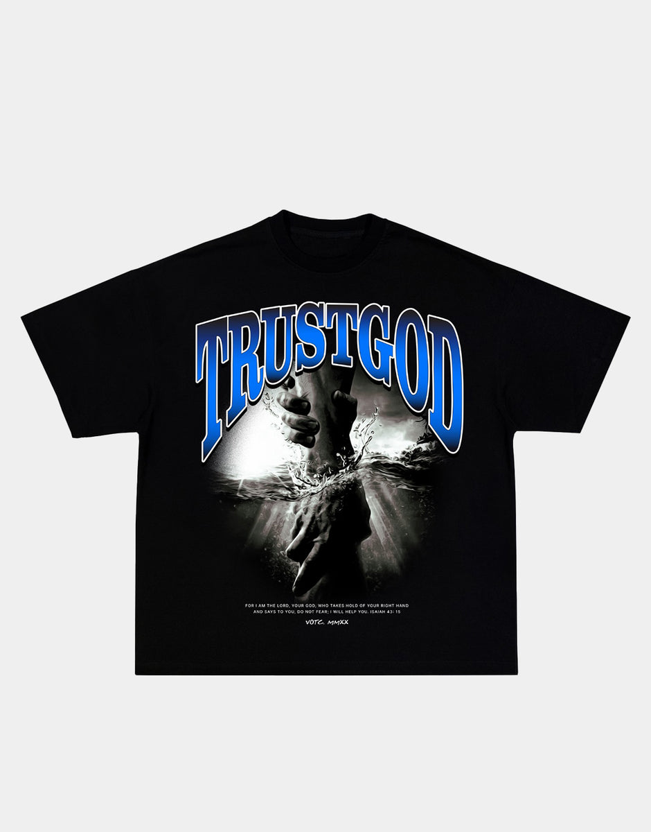 Discover the Sporty and Powerful God's Hand Premium Tee – VOTC Clothing