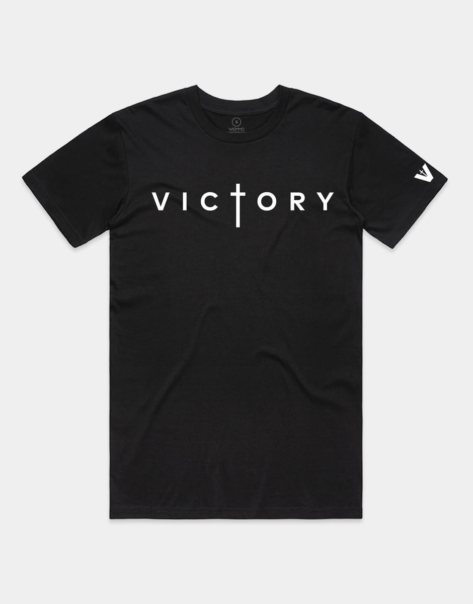 Victory Christian T-Shirt Black | Faith-Based Apparel | VOTC – VOTC ...