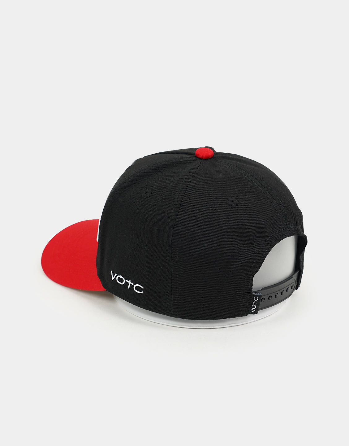 Accent Hat Black – Red Premium - Clothing VOTC Baseball God Trust