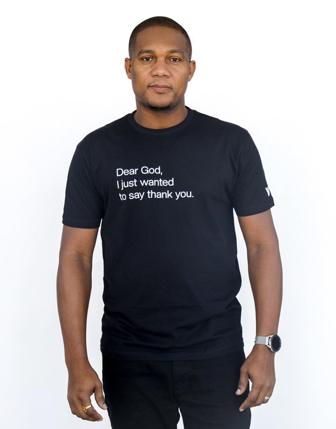 Dear God Tee (Black) - VOTC Clothing