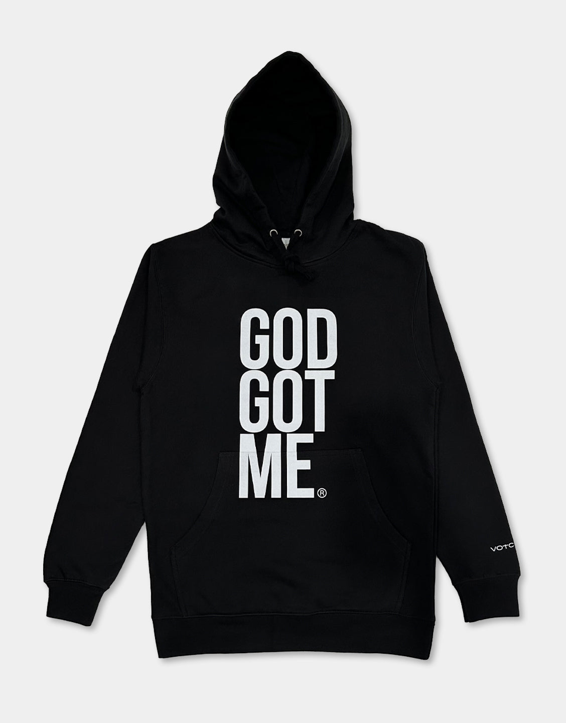 GOD GOT ME Hoodie - Black