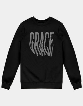 Grace Sweatshirt - Black - VOTC Clothing