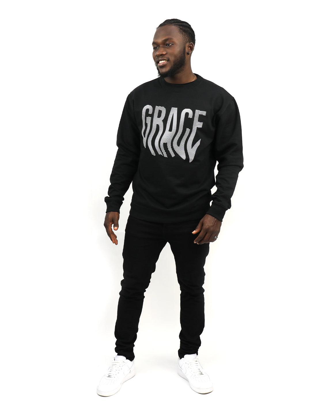 Grace Sweatshirt - Black - VOTC Clothing
