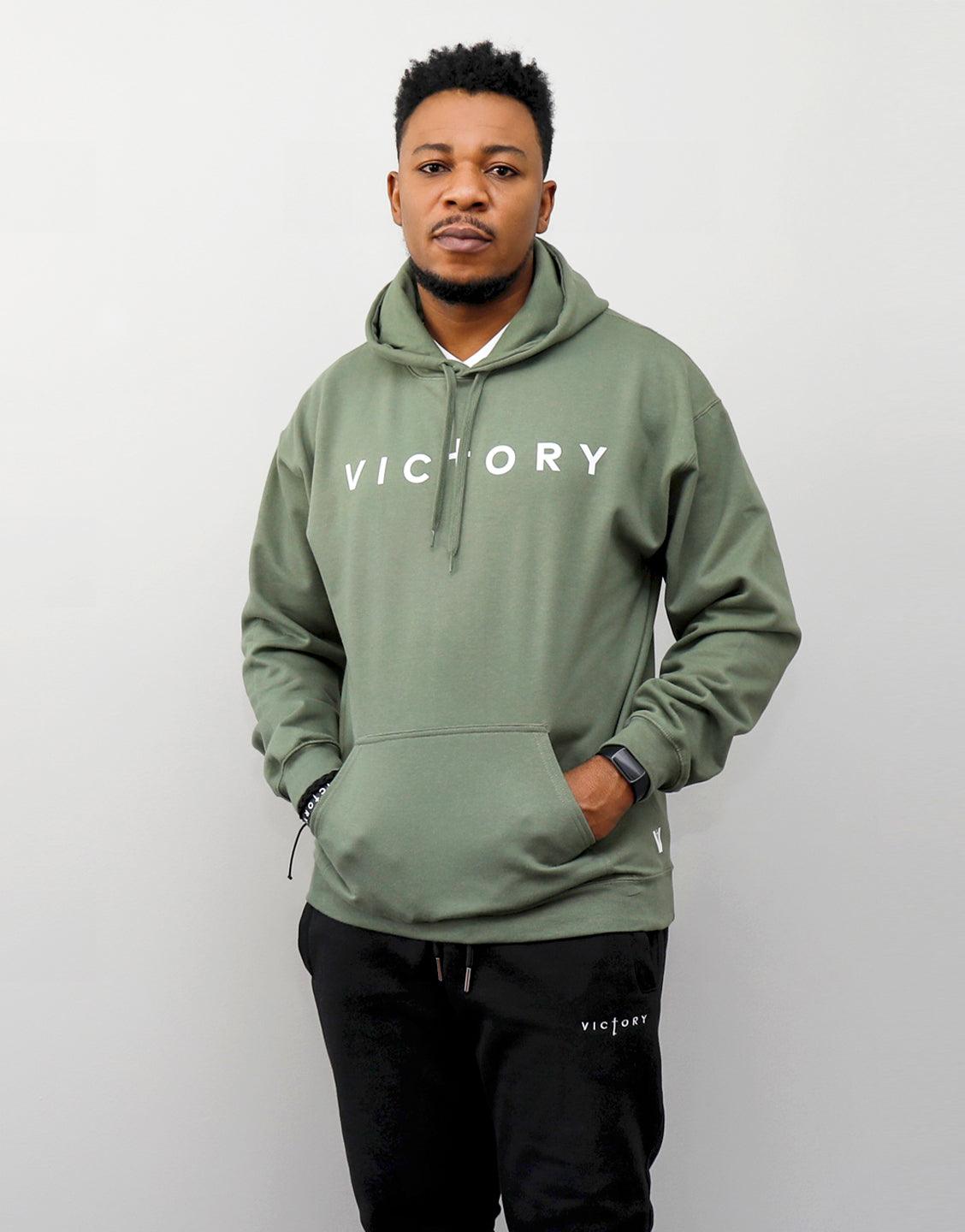 Victory Hoodie - Military Green - VOTC Clothing