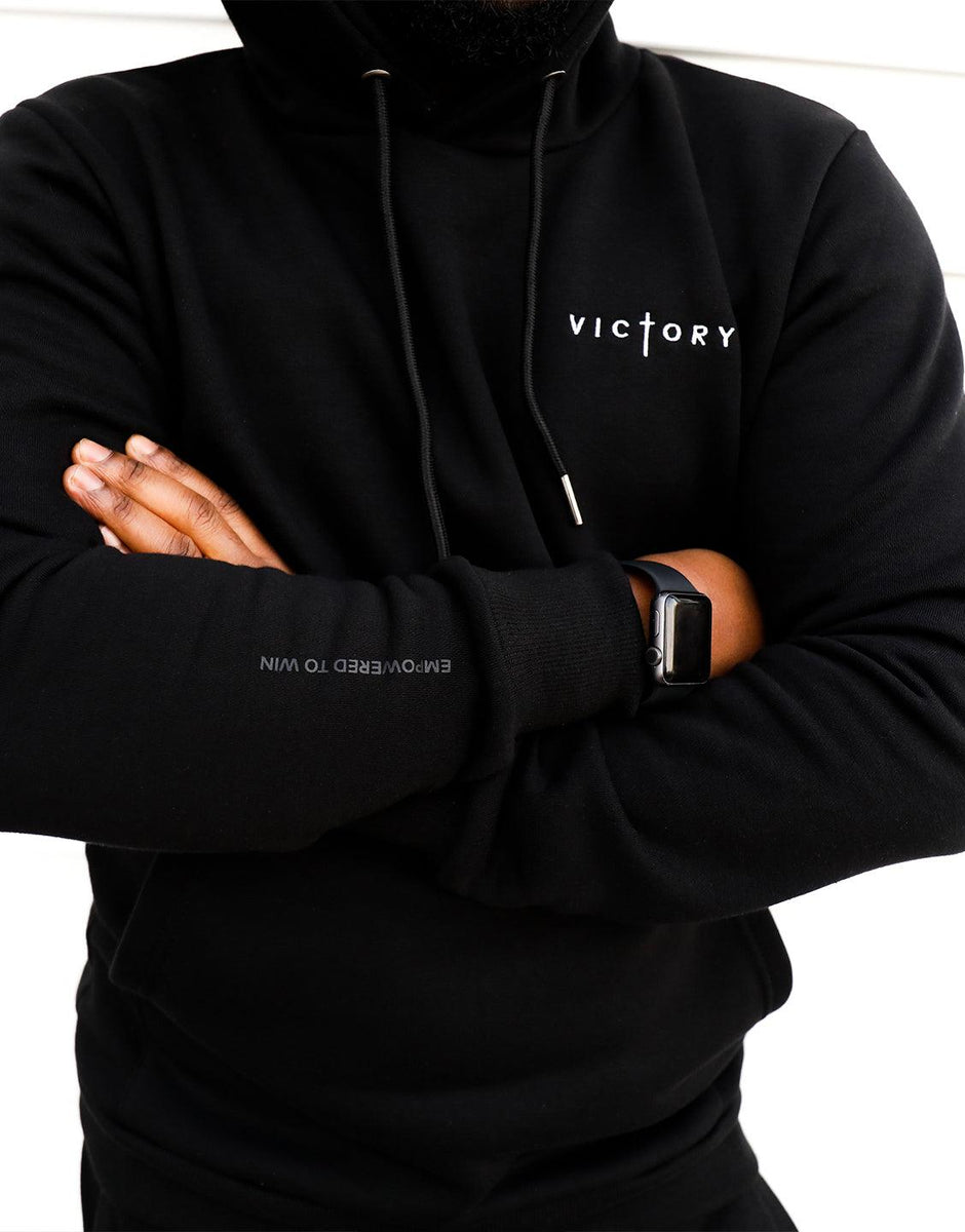 Victory Deluxe Hoodie (Black) – VOTC Clothing