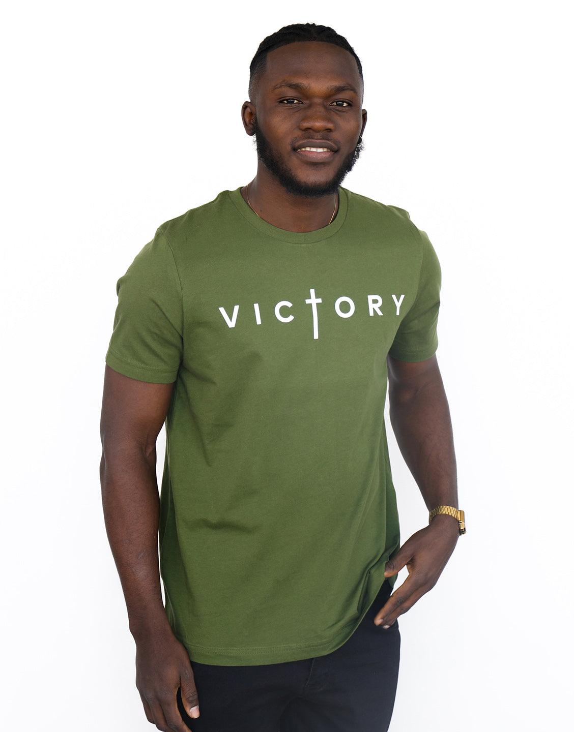 Victory Olive Green T Shirt - VOTC Clothing
